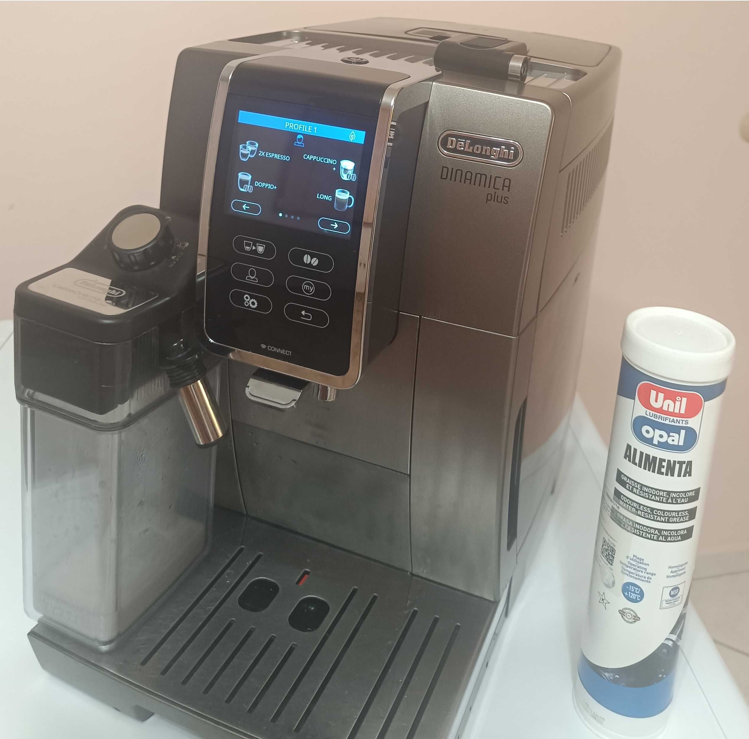 КАФЕАВТОМАТ De`Longhi Dinamica Plus ECAM370.95.T WIFI/BT/TOUCH