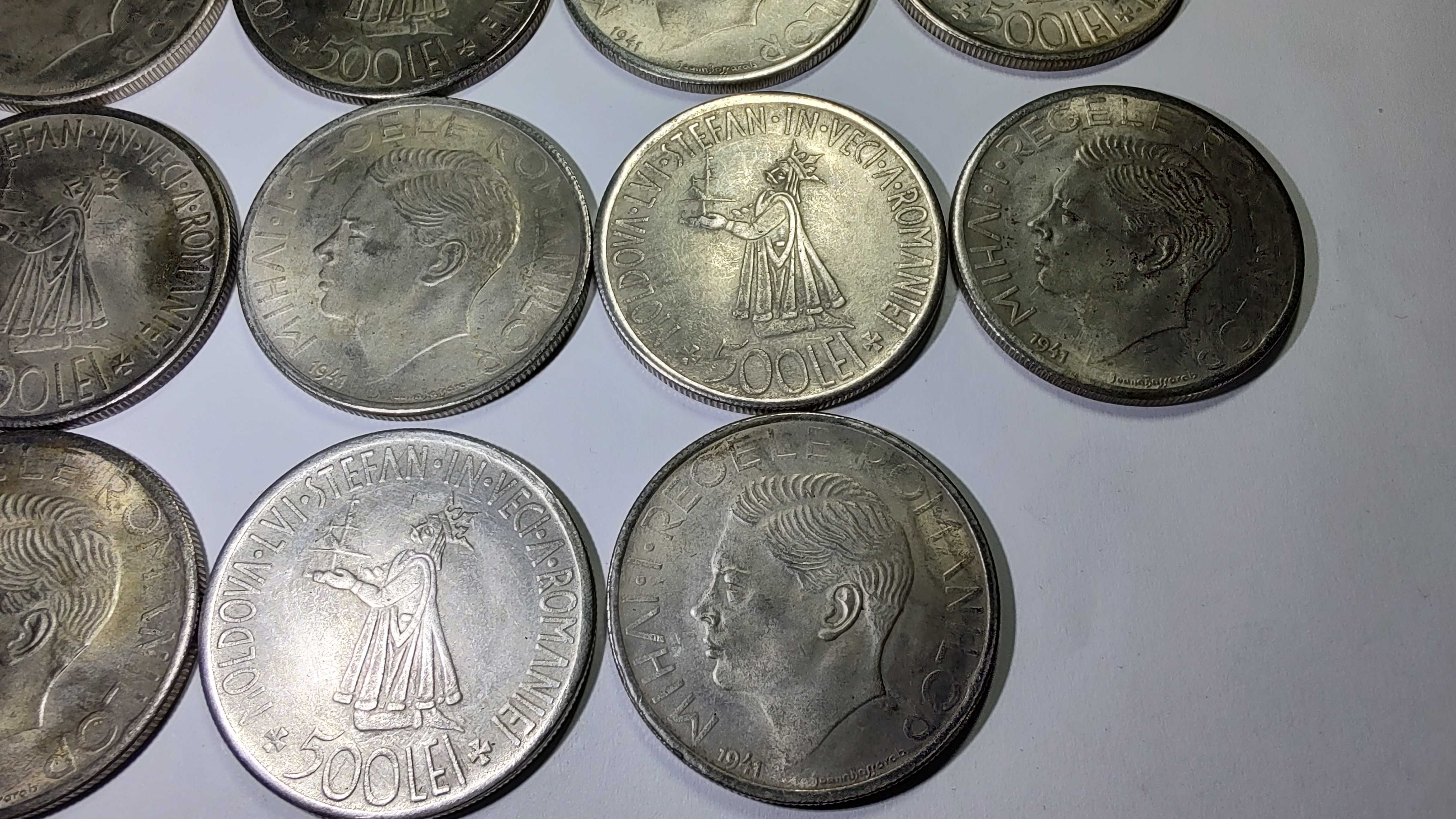 [REPLICA] Lot 23 x Moneda 500 lei Mihai I 1941