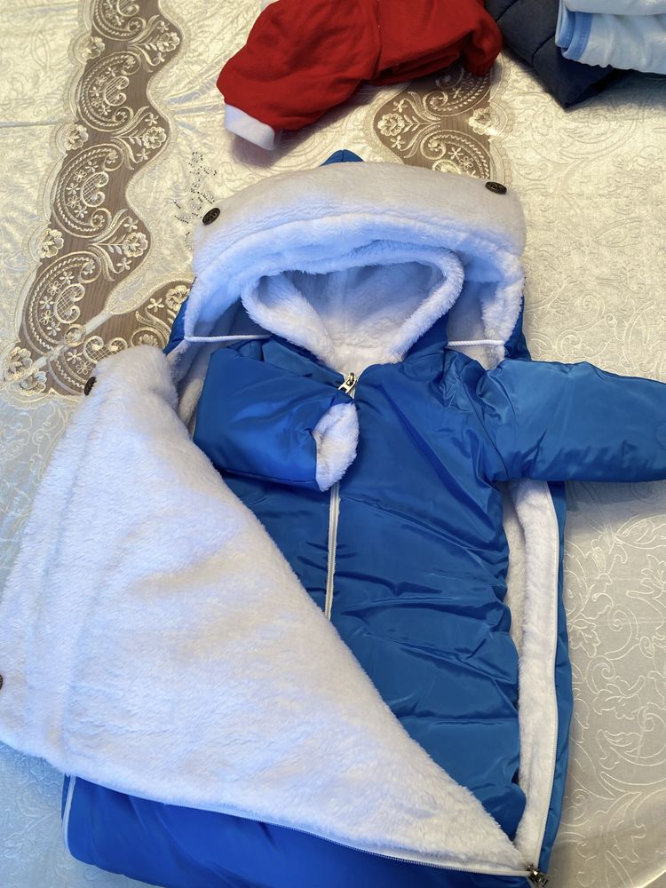 Зимний одежды для новорожденным
