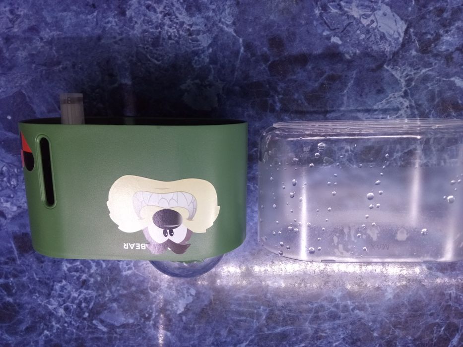 Umidificator Urs Spatial, Flippy, 300 ml, verde