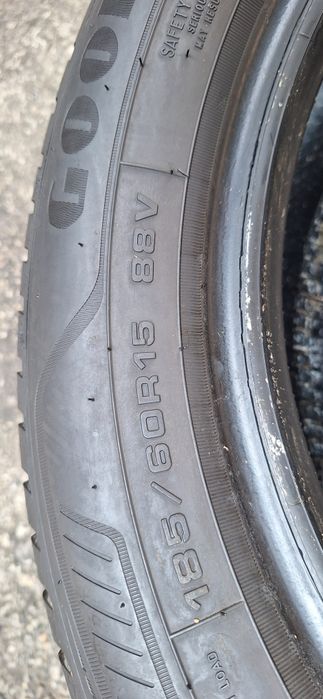 8mm! 185 60 15 Goodyear vector 4seasons