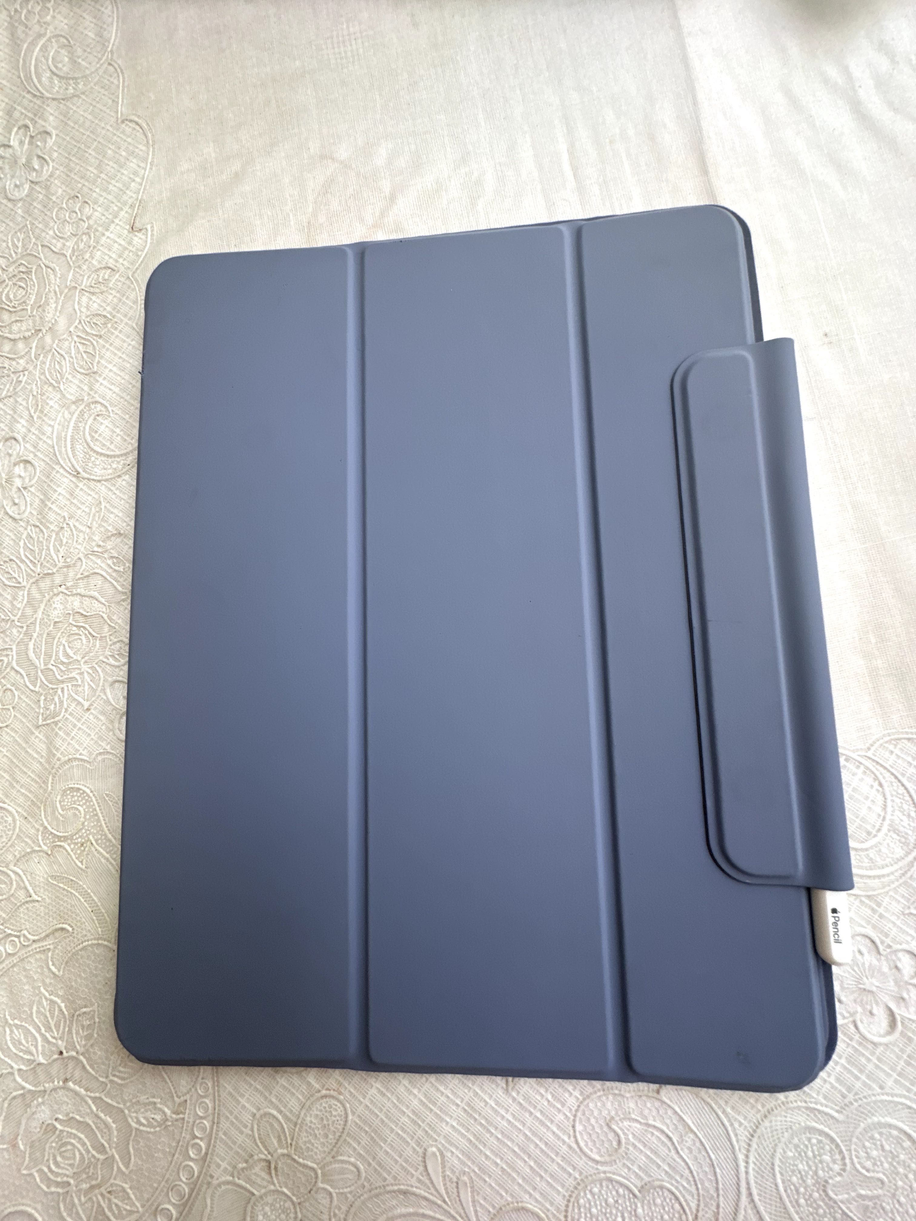 Магнитен калъф за iPad Pro 12.9 с държач за стилус