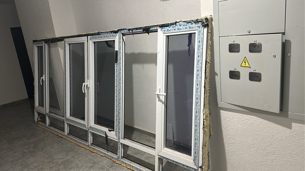 Продам алюмений окна от балкона