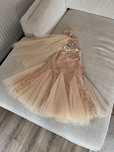 Rochie cu tulle si paiete fetițe (funda inclusa)