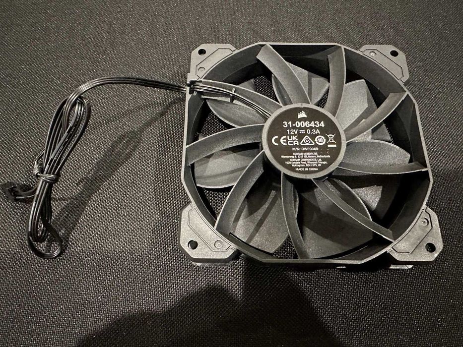 Вентилатор Corsair 120MM, 1200 RPM, CFM 3-Pin