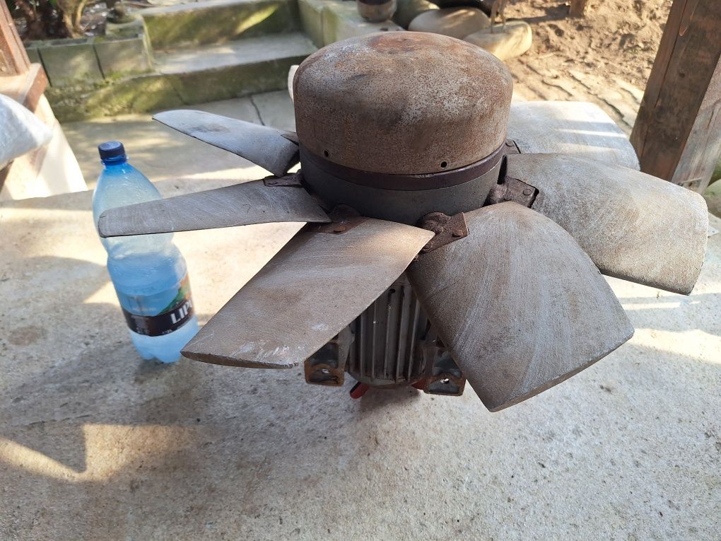 Motor electric cu ventilator monofazat trifazat  bobinaj cup