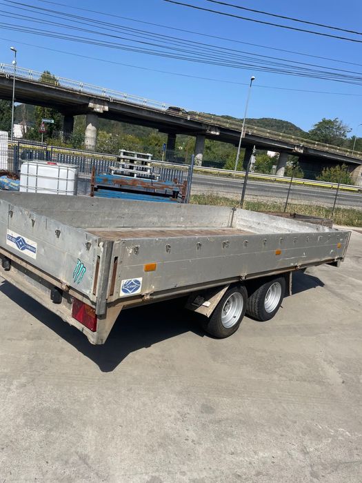 Remorca/Platforma 2500 kg cu obloane Aluminiu