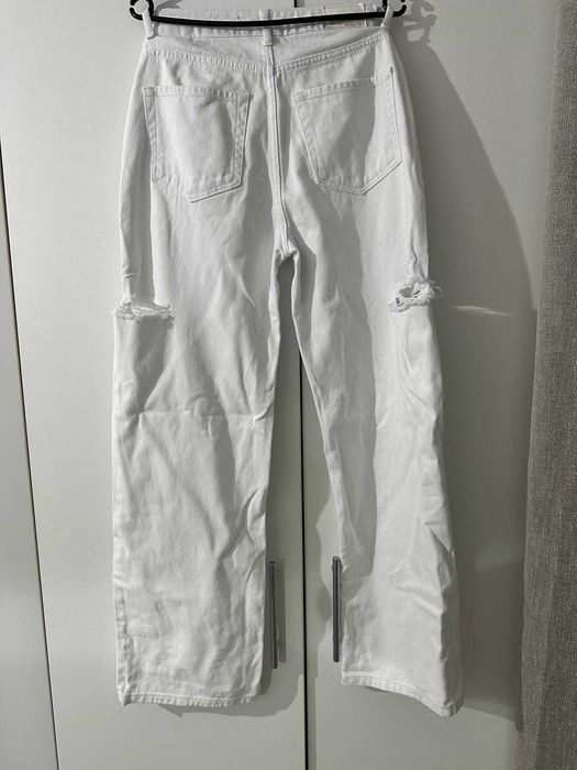 Blugi dama albi, marimea 36