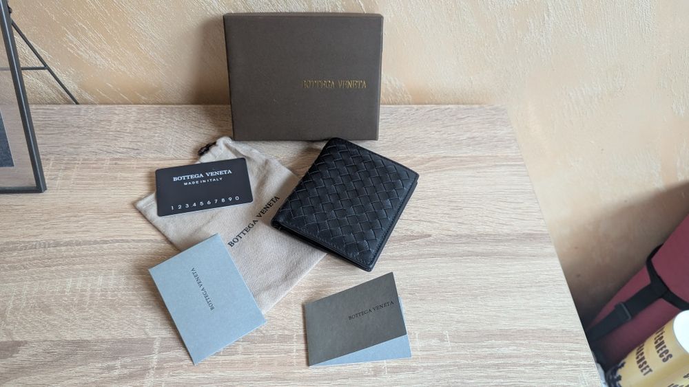 Портфейл Bottega Veneta портмоне мъжки