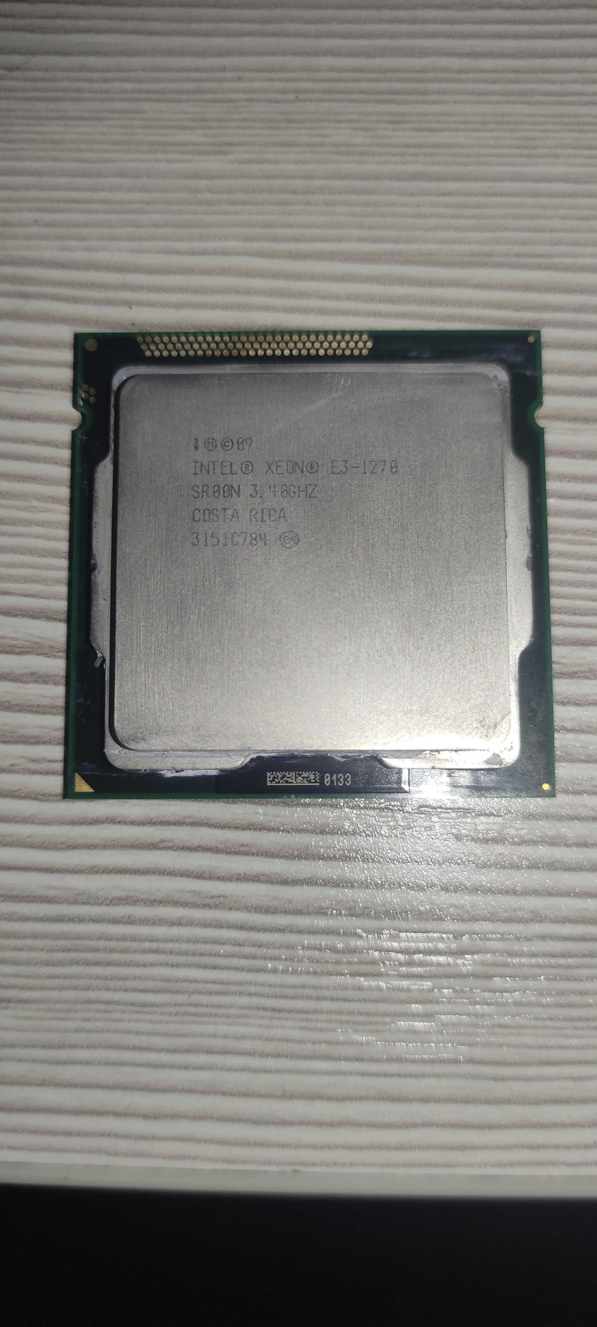 Комплект Xeon E3 1270(аналог i7-3770) + H61 + 16GB + Кулер