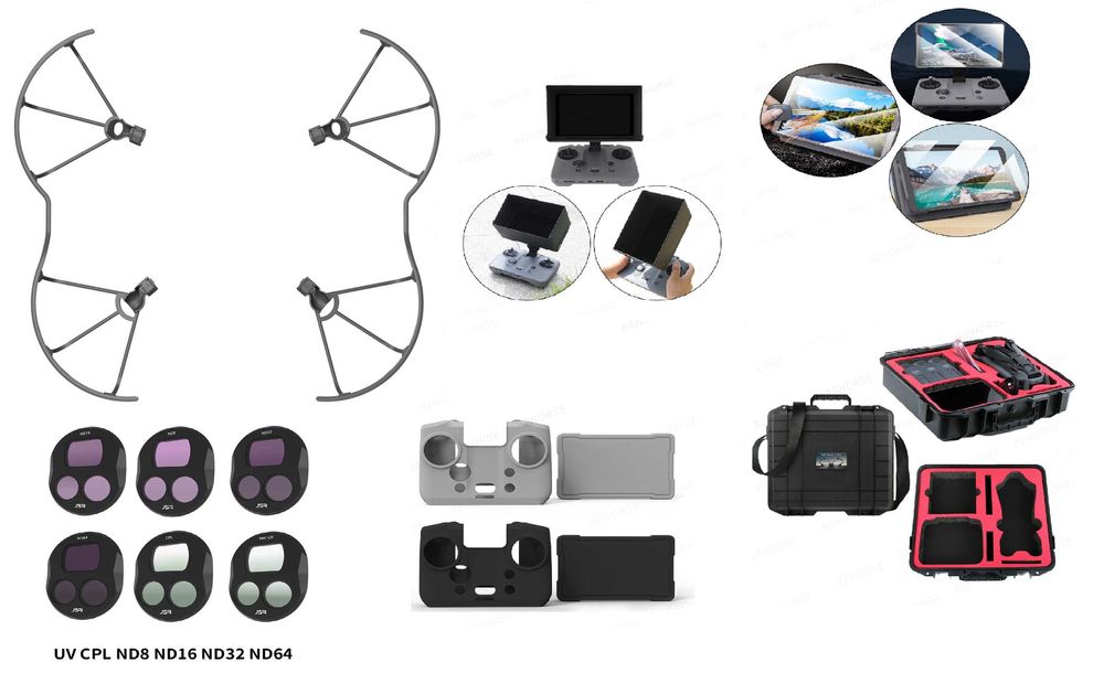 Акссесуарвы для DJI Mavic 4 Pro /Защита/Стекло/Кейс/Фильтры