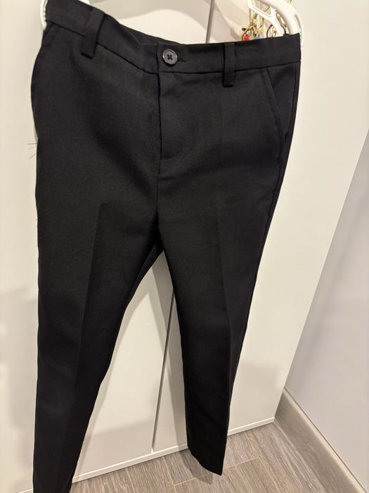 Set-Pantalon negru elegant si Camasa alba