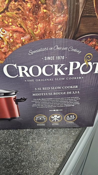 Oală Slow cooker Crock-Pot 3.5 l, nou, fără etichetă