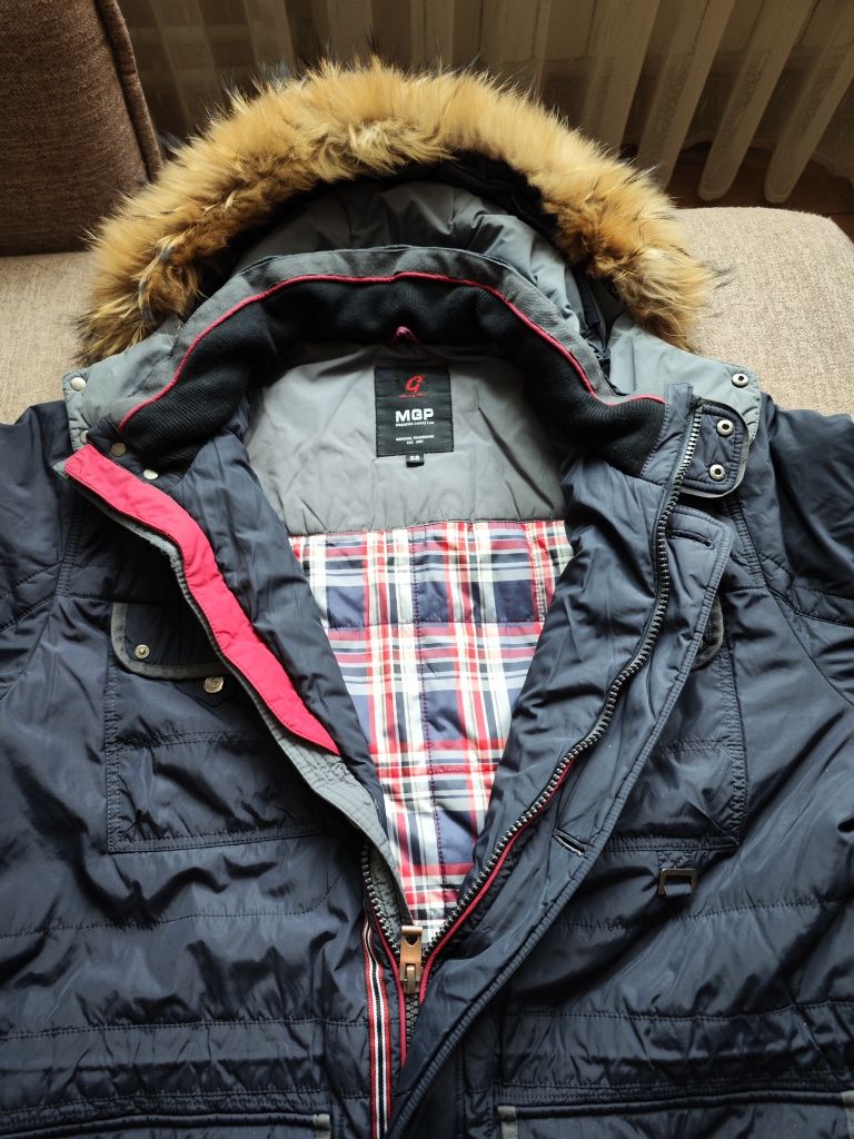 Куртка мужская зимняя б/у, размер 58