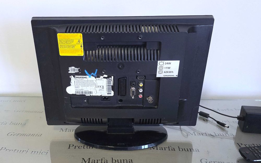 TV pt rulota,camion etc Grundig Vision 2 16-2930 - 19 inch/48 cm - 12v