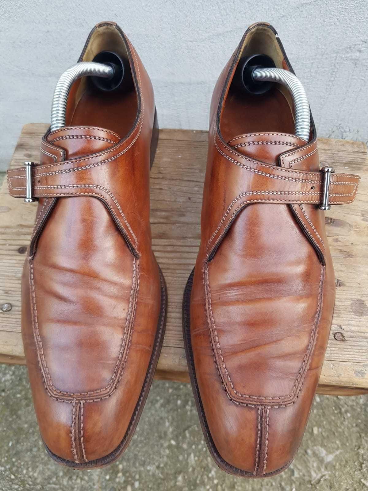 Pantofi Testoni barbati, piele, marimea 43