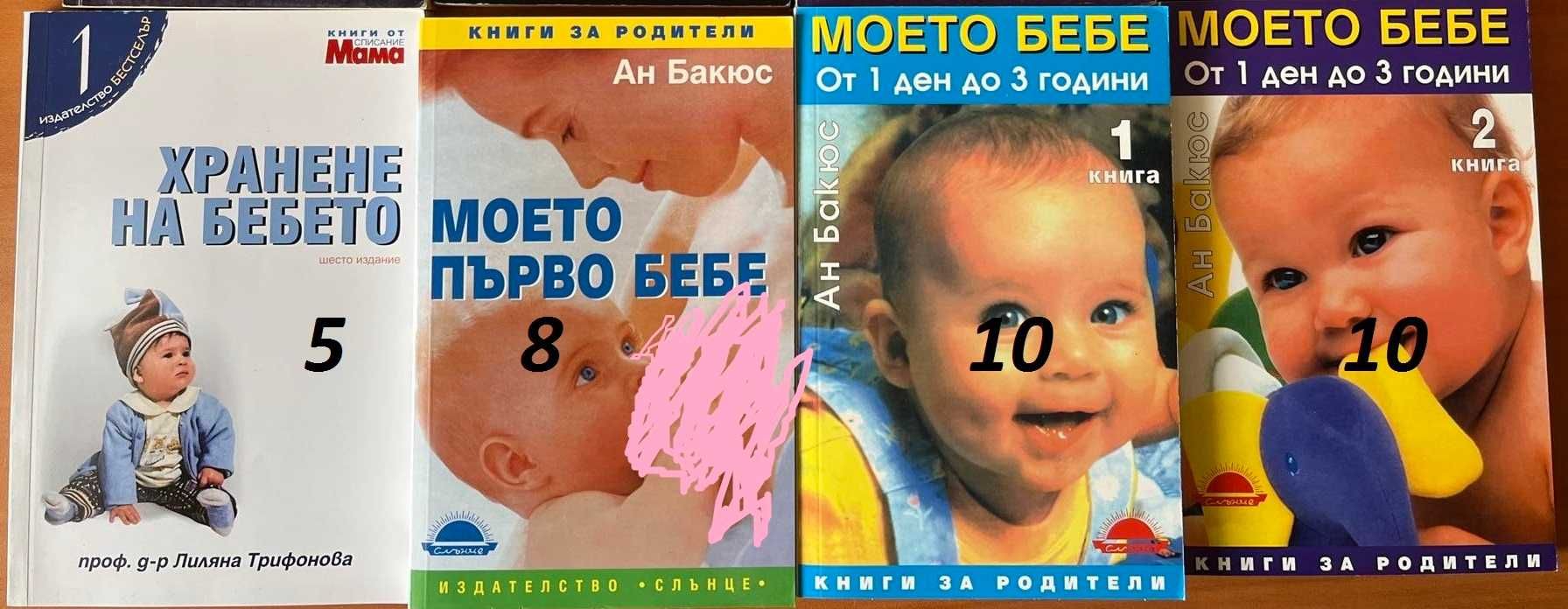 Книги за отглеждане на бебето