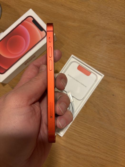Iphone 12 Mini RED 64Gb pachet complet + extra Neverlocked