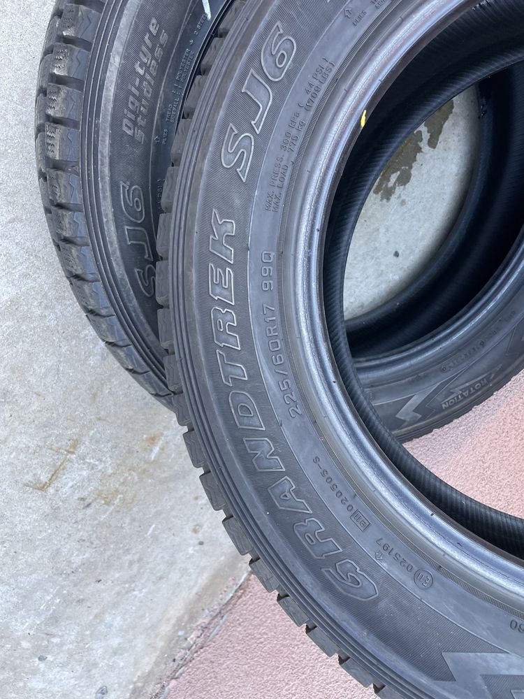 2бр.Зимни гуми DUNLOP/Дънлоп/GRAND TREK/225/60/R17/dot2213