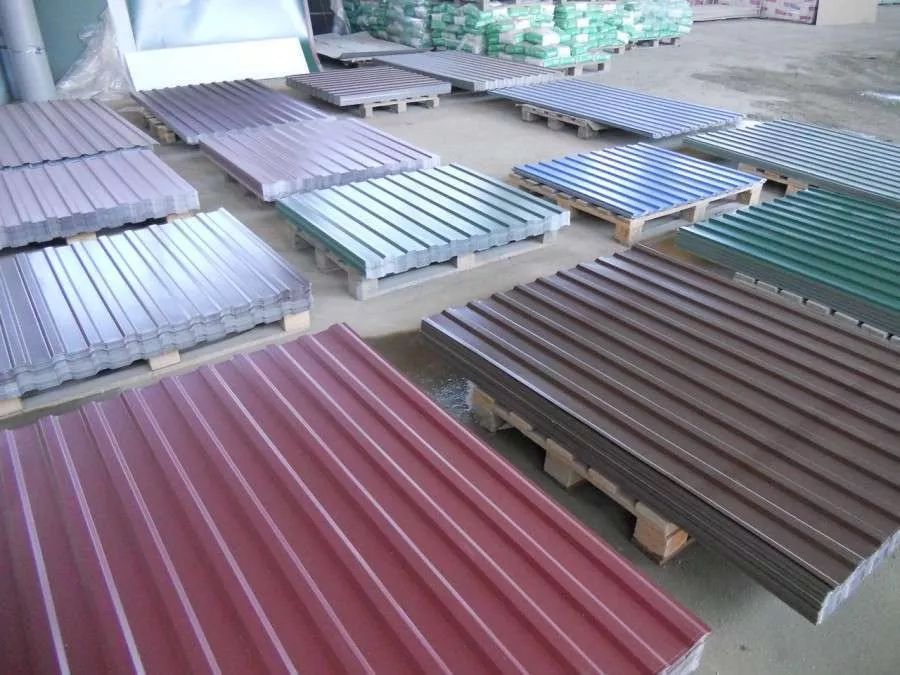 Профлист крашеный от 8000 за 6 мет, доборные элементы кровли и фасадов