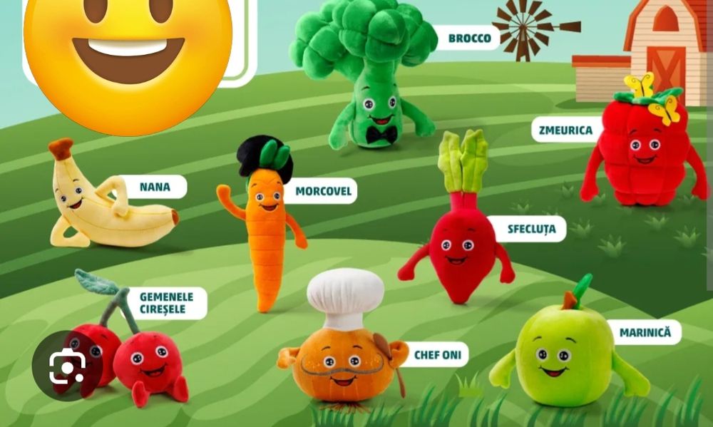 Plus plusuri penny legume și fructe colecție jucării penny