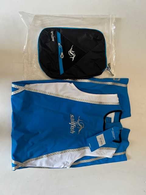 sailfish Mens Swimskin Rebel Pro 2 - blue/white - Marimea S