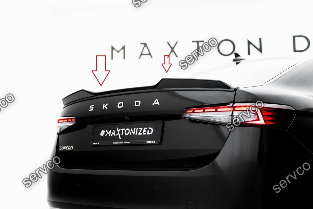 Pachet Body kit tuning Skoda Superb Sedan Mk4 2024- v4 - Maxton Design