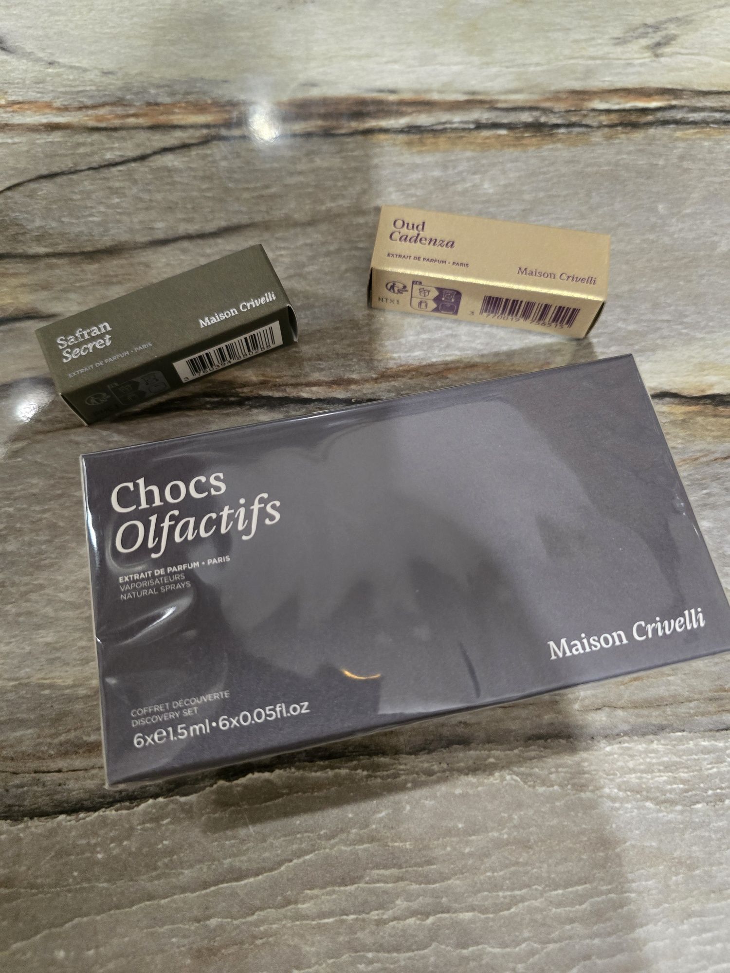 Nishane dicovery set 21х2ml, Maison Crivelli discovery set 8x1.5ml