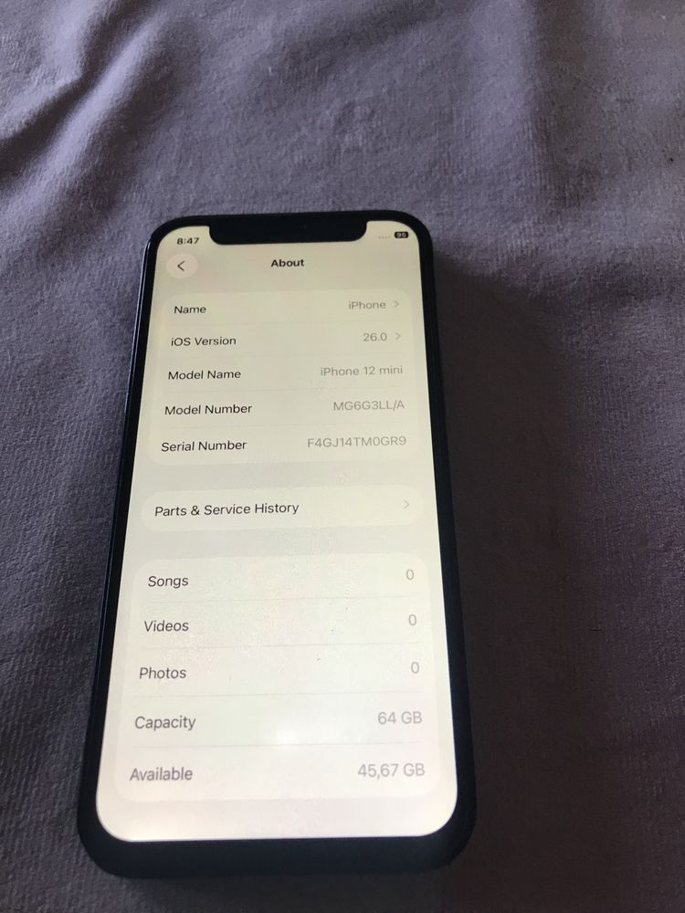 Iphone 12 mini 100% батерия