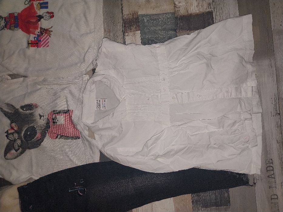 Лот за момиче/блузки дънки