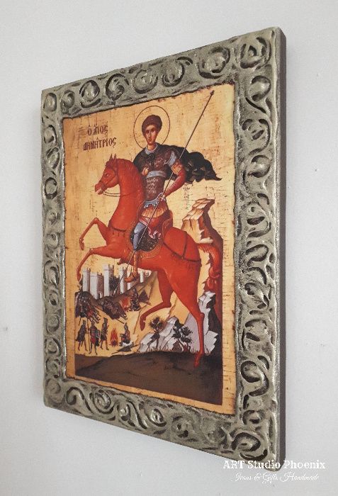 Икона на Свети Димитър icona Sveti Dimitar