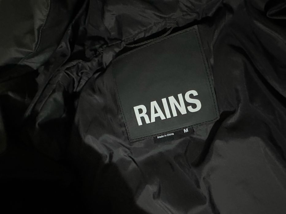 RAINS Alta Long Puffer Jacket Black Men мъжка парка