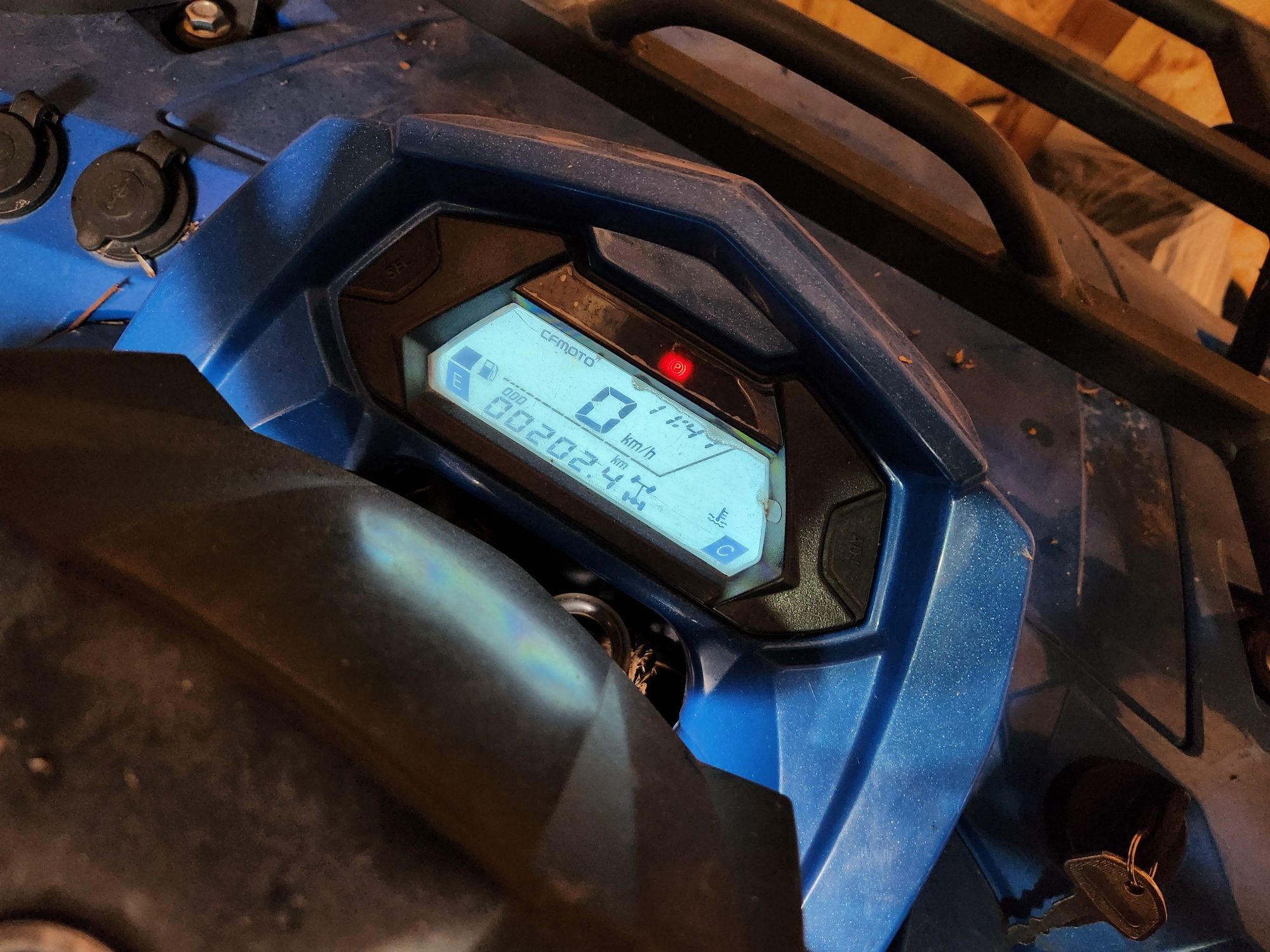 Atv CF Moto 450 S Tractor 4×4 ca Nou Nefolosit DOAR 202 Km