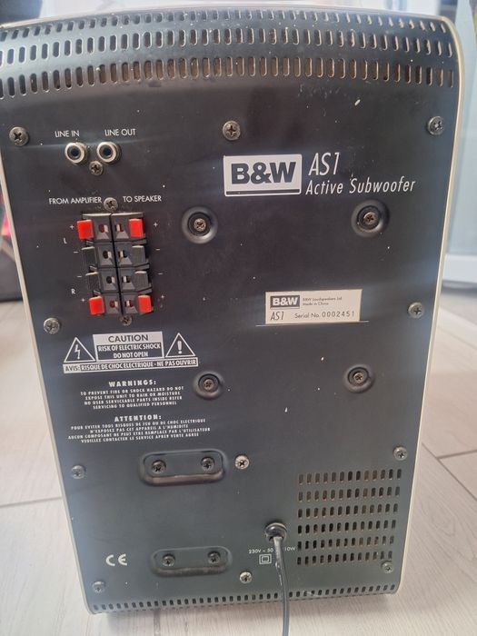 Subwoofer Bowers & Wilkins AS1