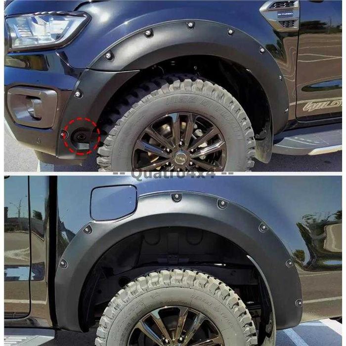 Overfendere extensii roti Ford Ranger T8 2019+