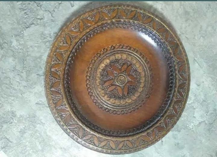 Farfurie decorativa rustica