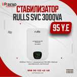 Стабилизатор Rulls SVC-3000VA | Серво, 3 кВА, 100–260В, авто