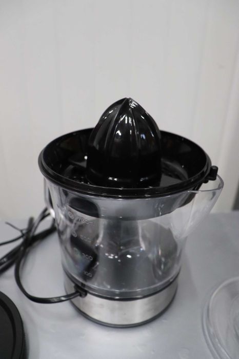 Bestron ACJ350Z Цитрус преса, пластмаса неръждаема стомана, сребристо