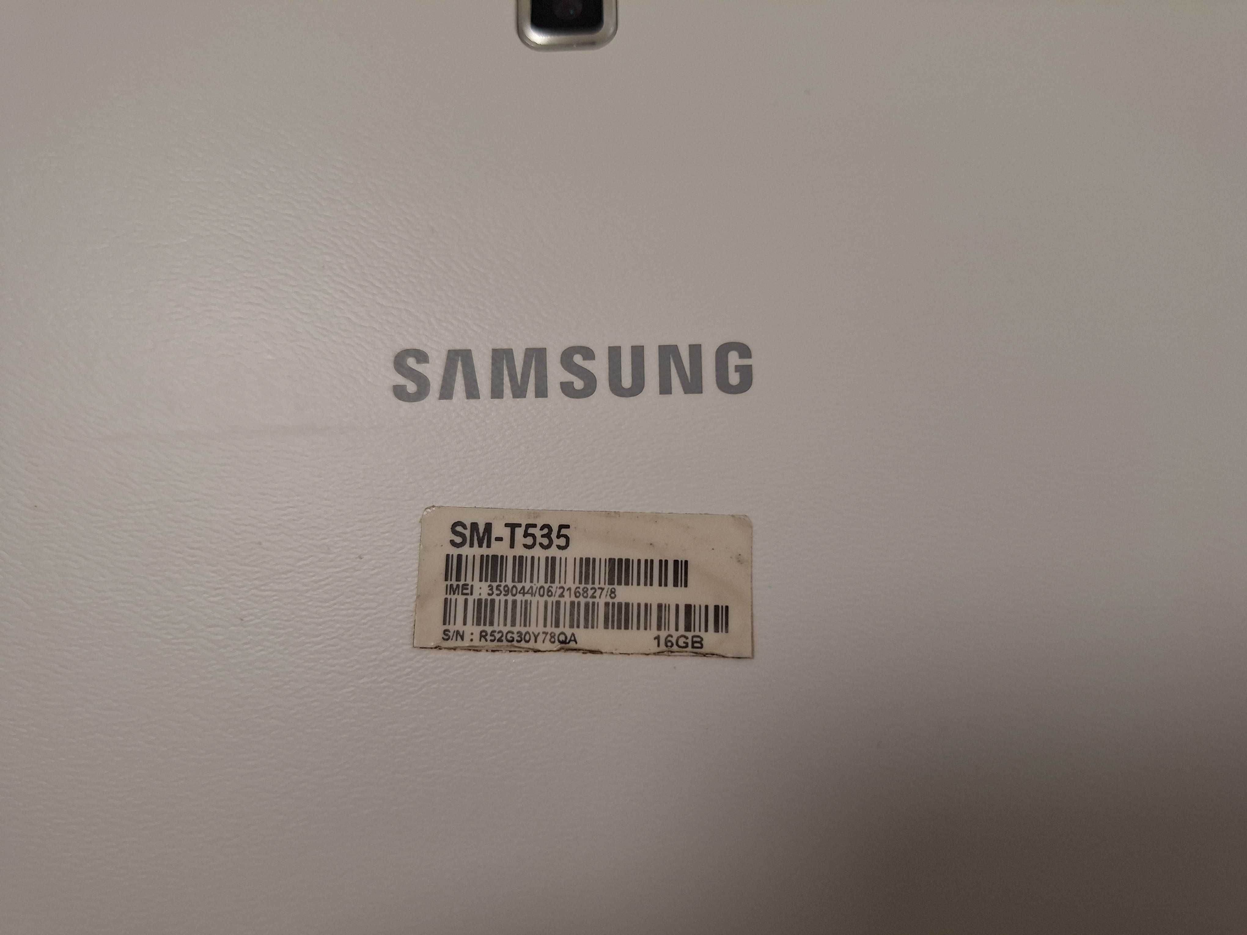 Таблет Samsung Galaxy t535 tab4 16GB бял като нов