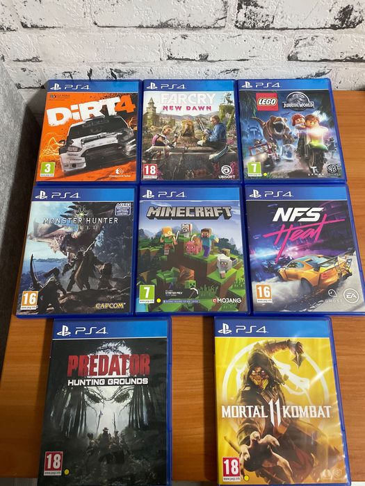 8 игри за ps4 на добра цена