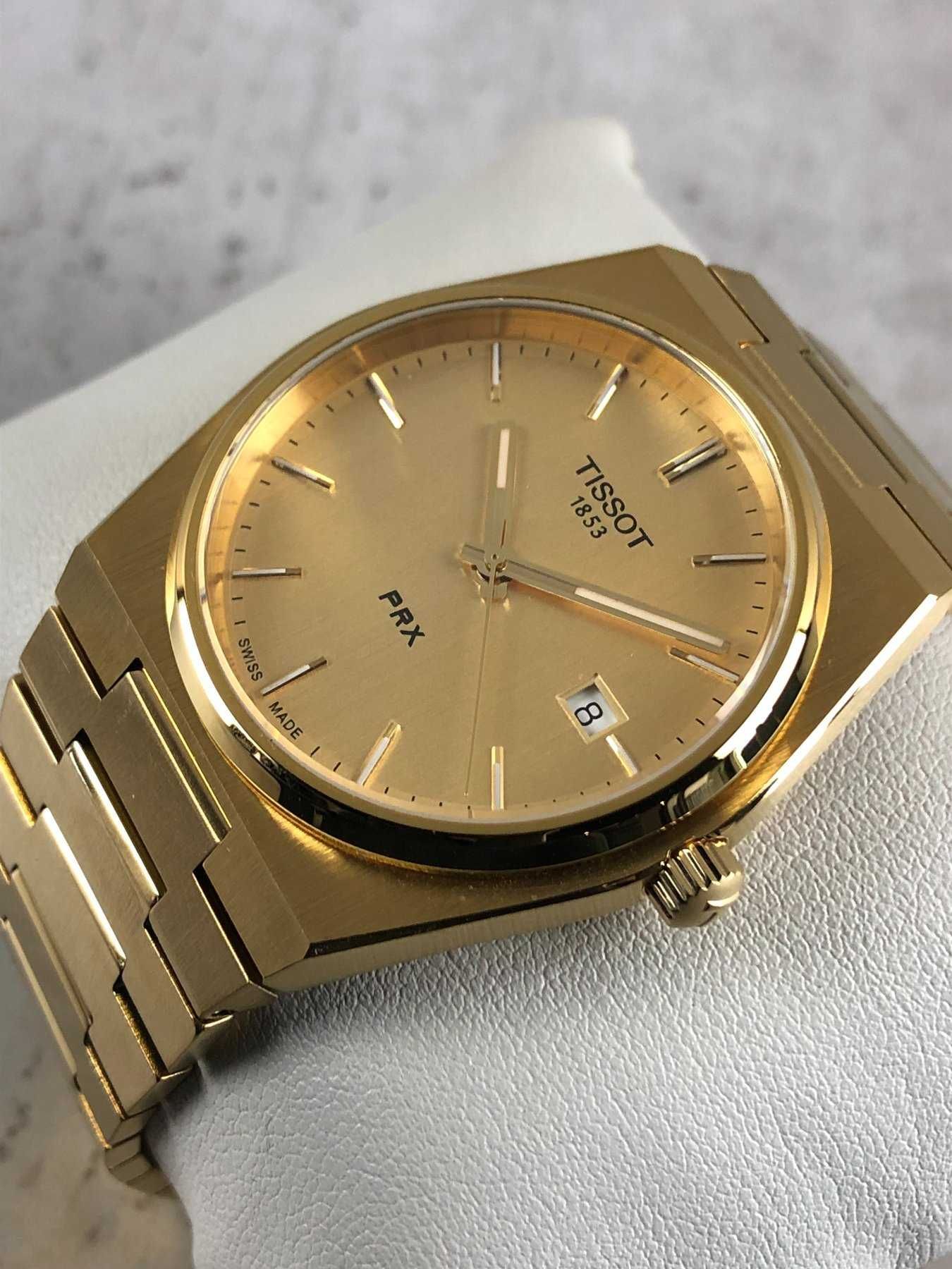 Ceas Tissot PRX Auriu 40mm T137  .  410  .  33  .  021  .  00