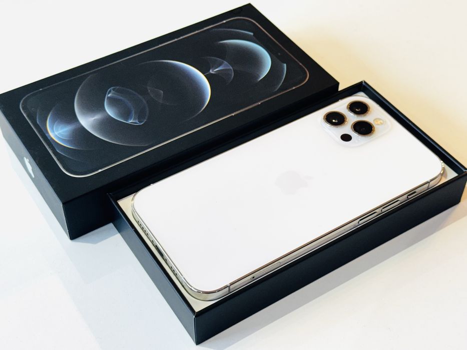Iphone 12 Pro 128GB White 100% Батерия! Гаранция 6 месеца