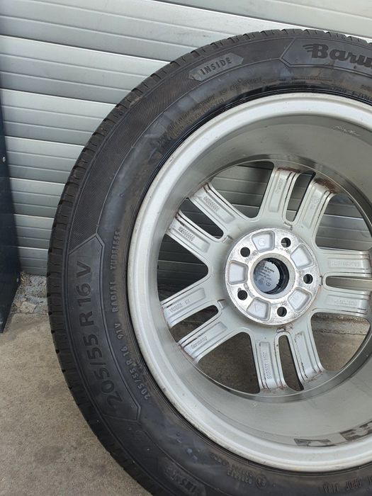 jante cu anvelope vara 205/55/16, originale pt vw golf 5,6,7,8,