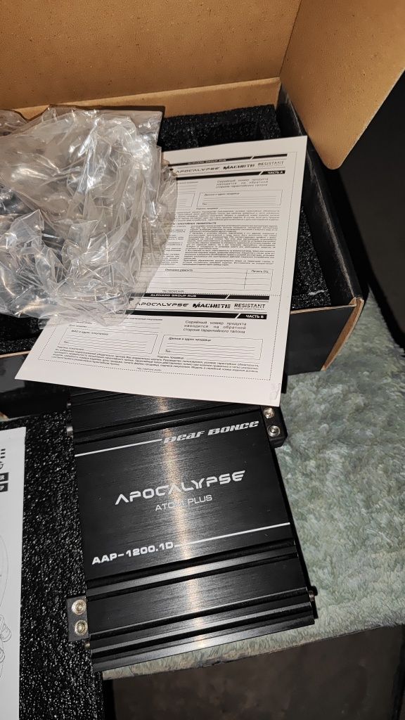Продаётся усилитель Apocalypse 1.200