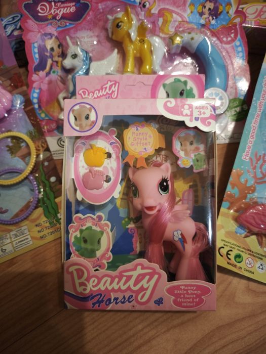 лот от нови детски играчки за момиче