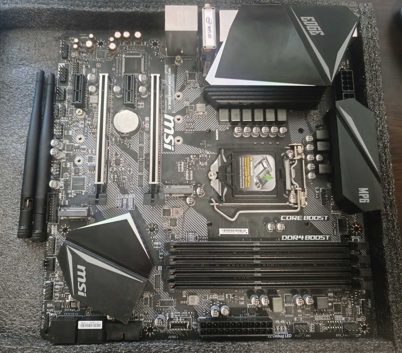 Дънна платка MSI MPG Z390M GAMING EDGE AC WIFI Сокет LGA 1151