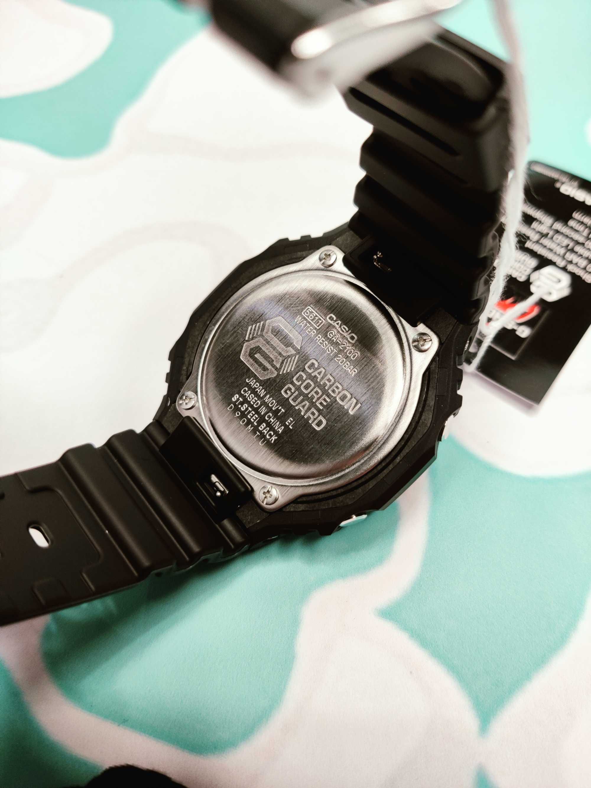 Наручные часы Casio G-Shock GA-2100-1A оригинал