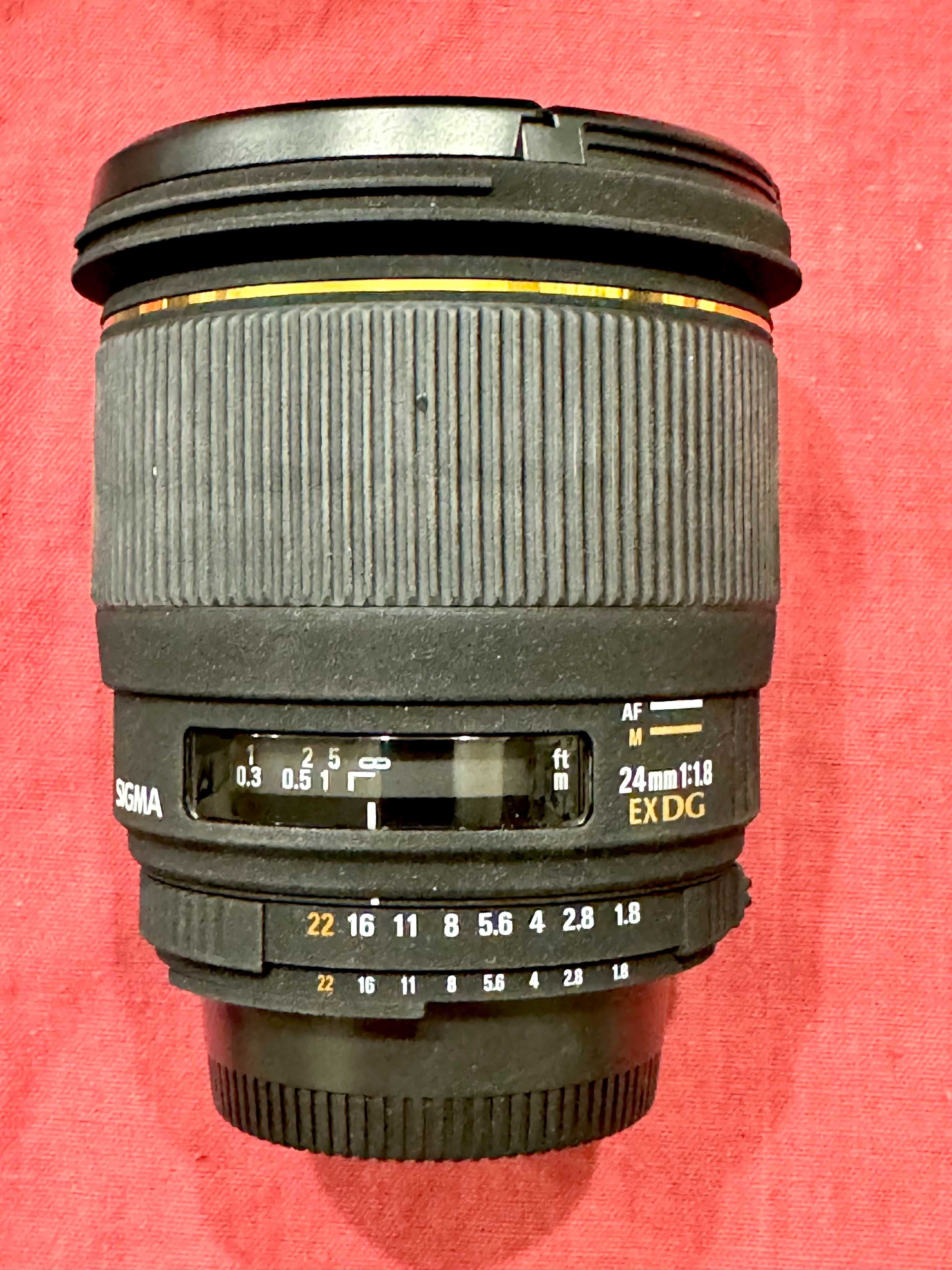 Объектив SIGMA 24mm F1.8  DG Aspherical MACRO