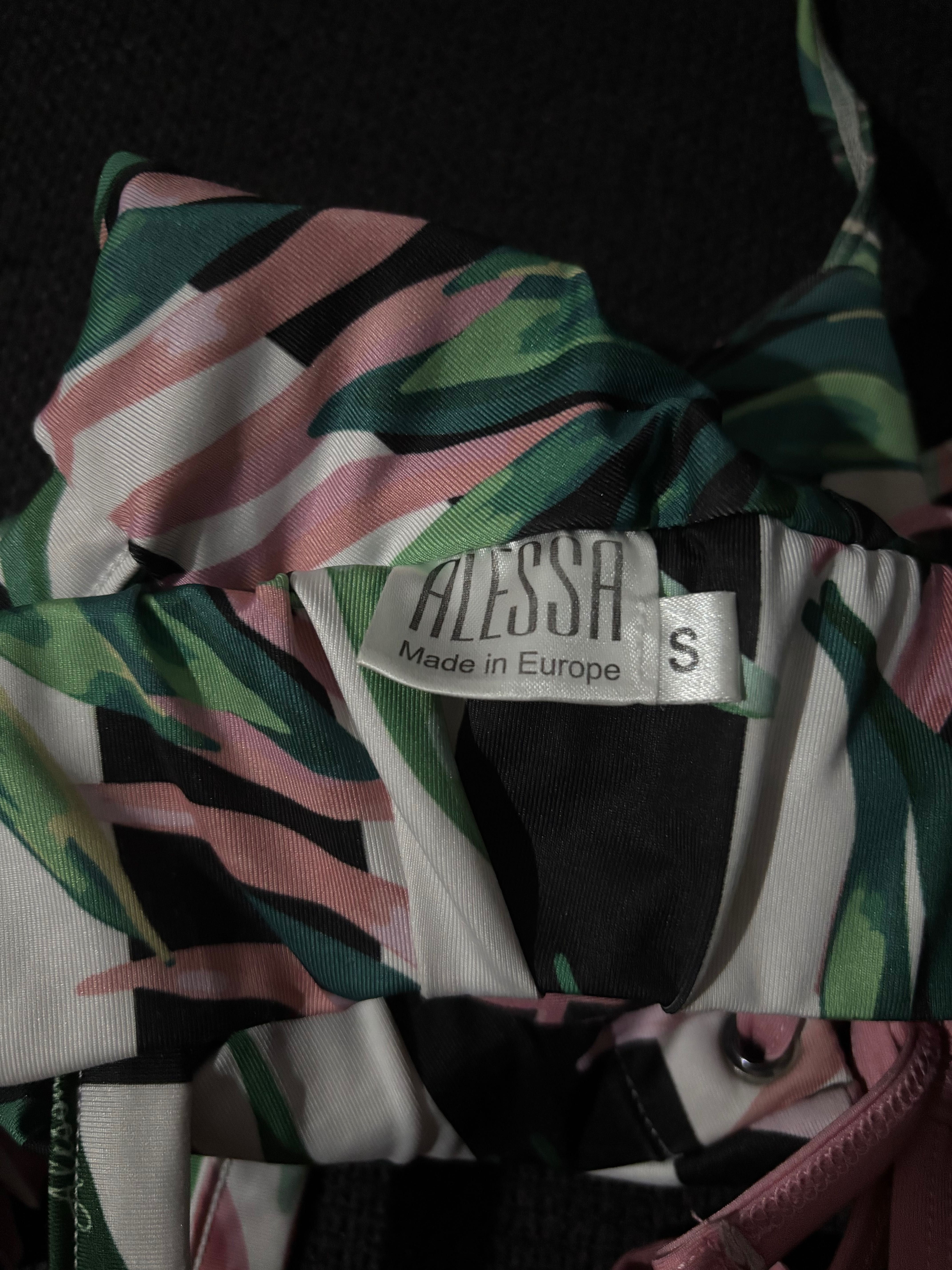 ALESSA бански комплект Pink Tropic, размер S