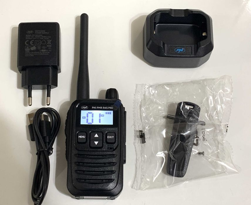 Statie radio portabila PNI PMR R45 PRO noua